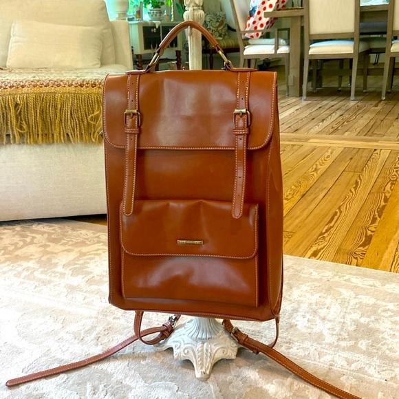 ECOSUSI Handbags - ECOSUSI Laptop Backpack for Women Leather Backpack Vintage  15.6 inches